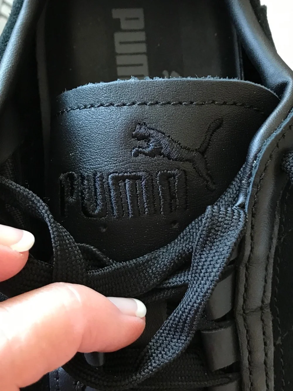 PUMA H-STREET PREMIUM BLACK-SHADOW GRAY-GUM LOW PROFILE Y2K RETRO SNEAKERS NWOT